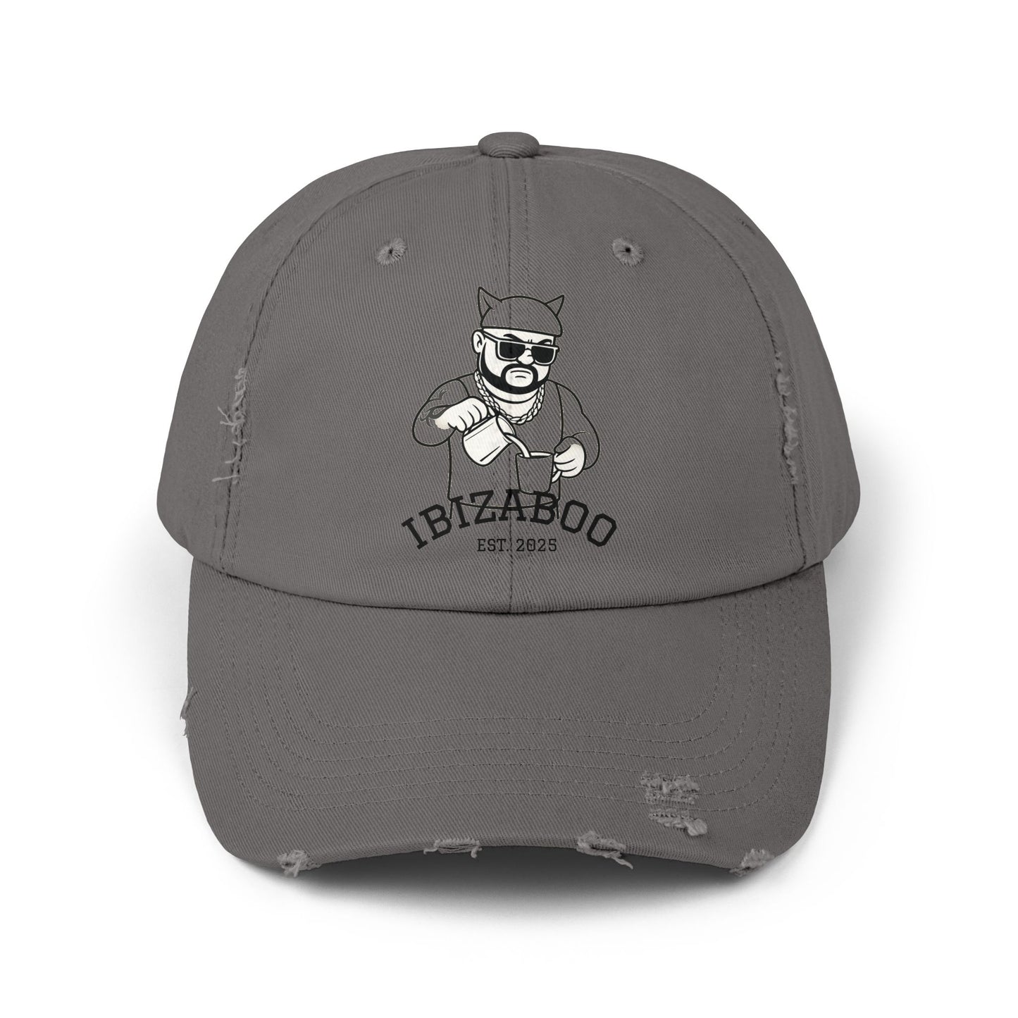Unisex Distressed Cap