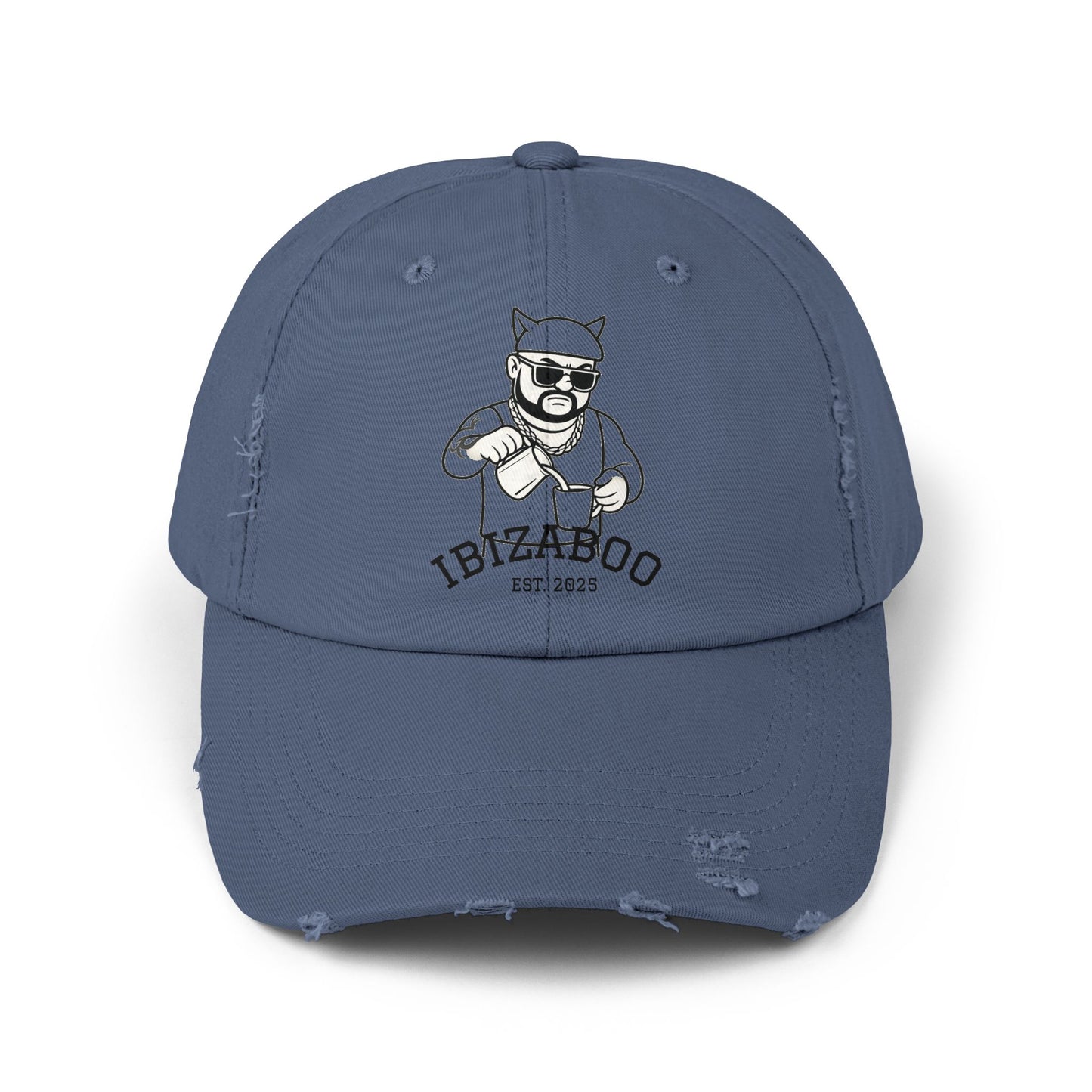 Unisex Distressed Cap