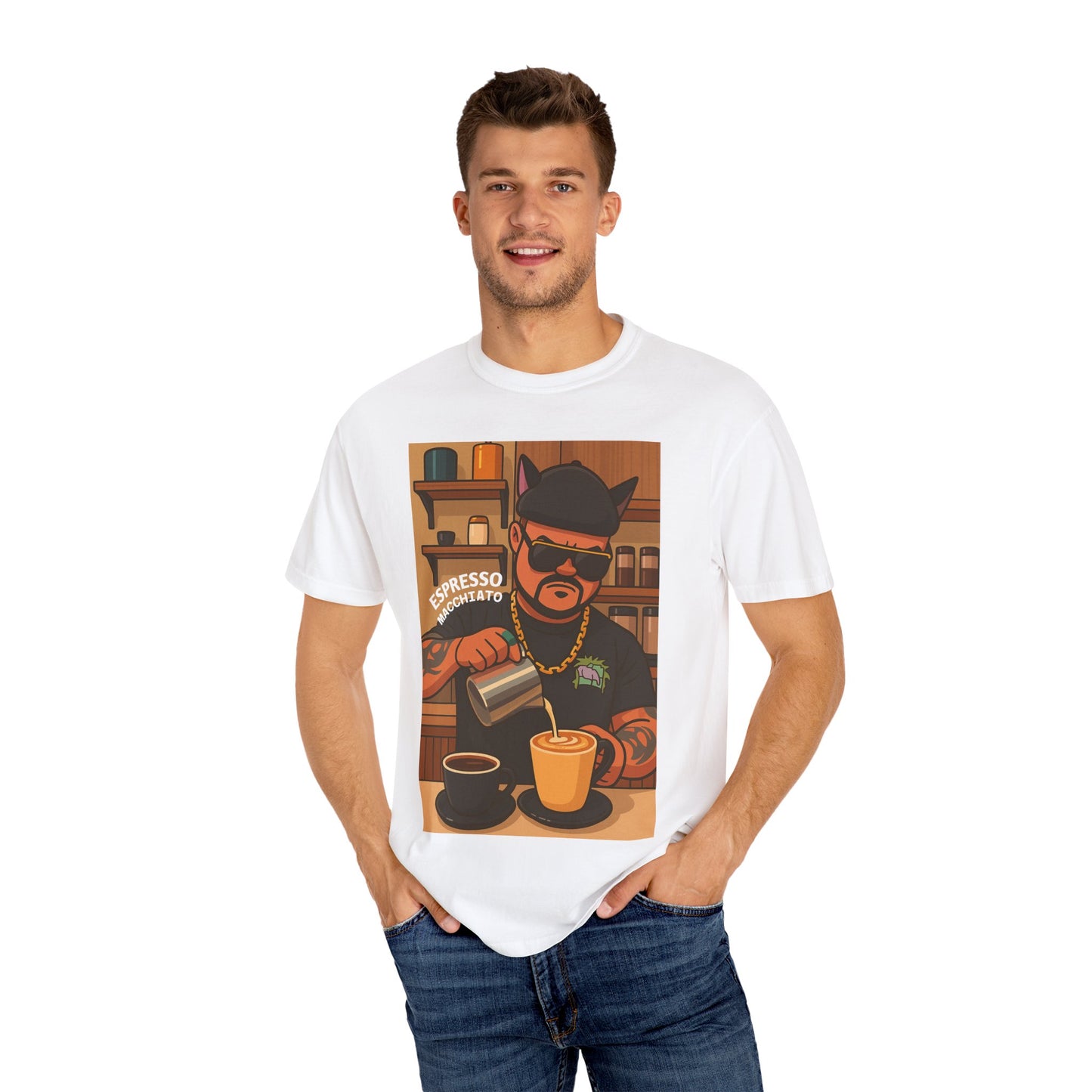 Espresso Macchiato Final Boss Tee